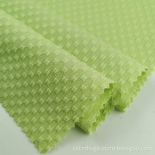 98%Polyester 2%Spandex Yarn-Dyed Jacquard Fabric for Dress